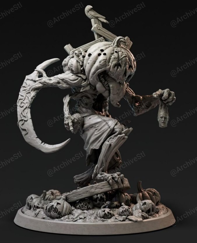 万圣节 Jimmy Hollowhead 3D打印图纸